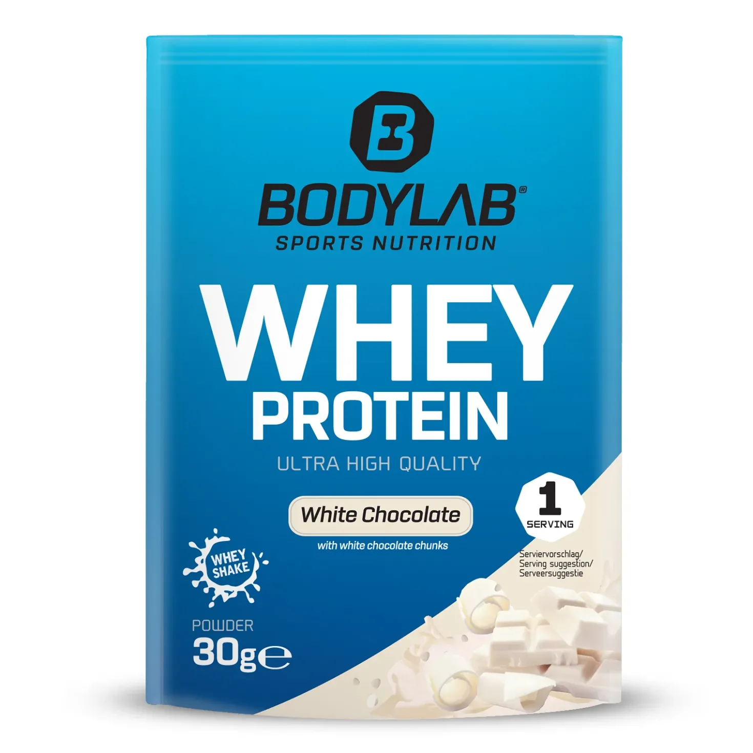 Whey Protein Probierboxen (8 Proben je 30g)