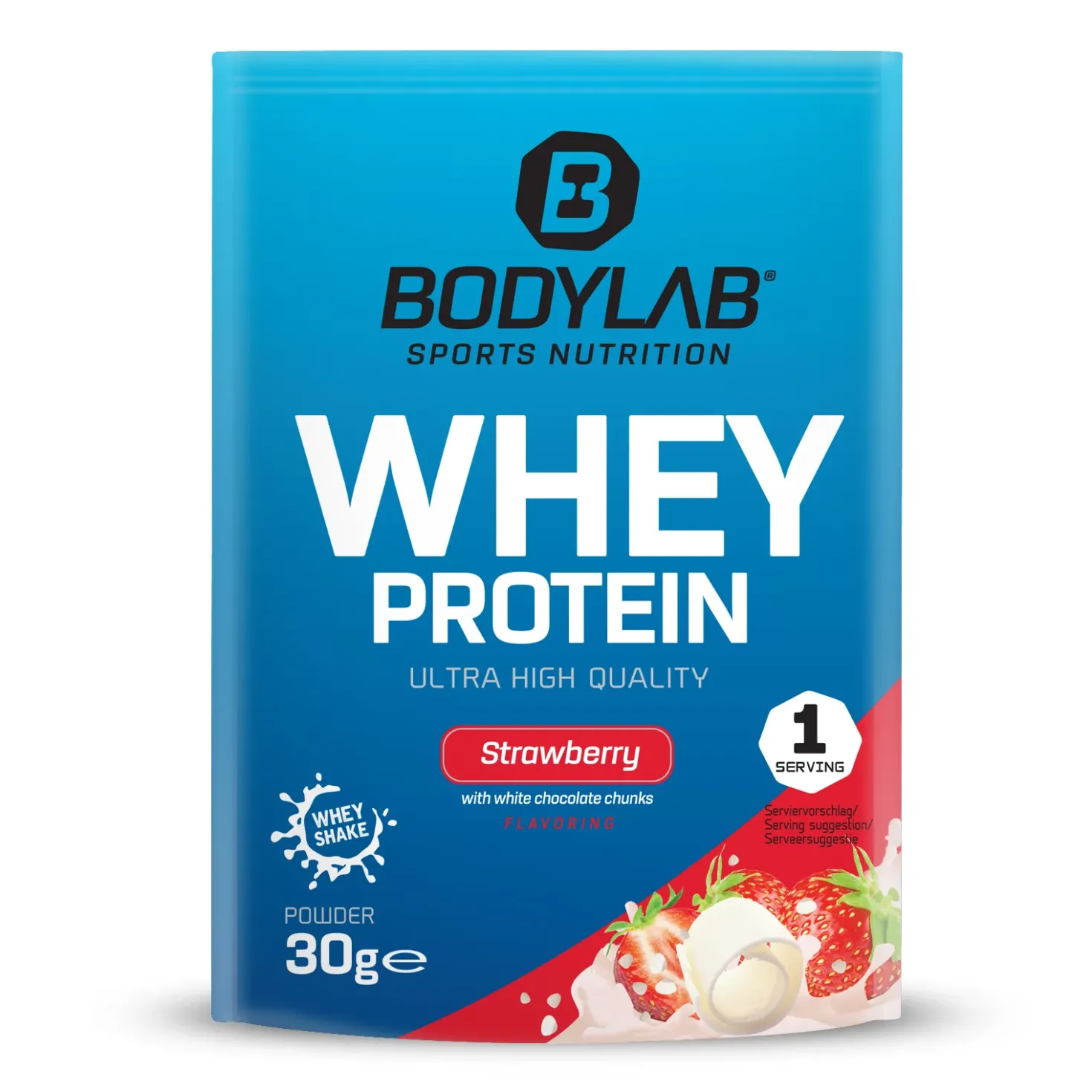 Whey Protein Probierboxen (8 Proben je 30g)