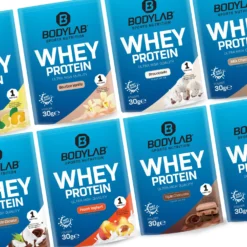 Whey Protein Probierboxen (8 Proben je 30g)