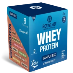 Whey Protein Probierboxen (8 Proben je 30g)