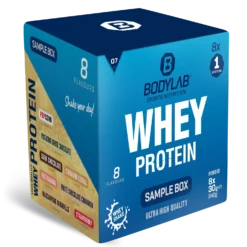 Whey Protein Probierboxen (8 Proben je 30g)