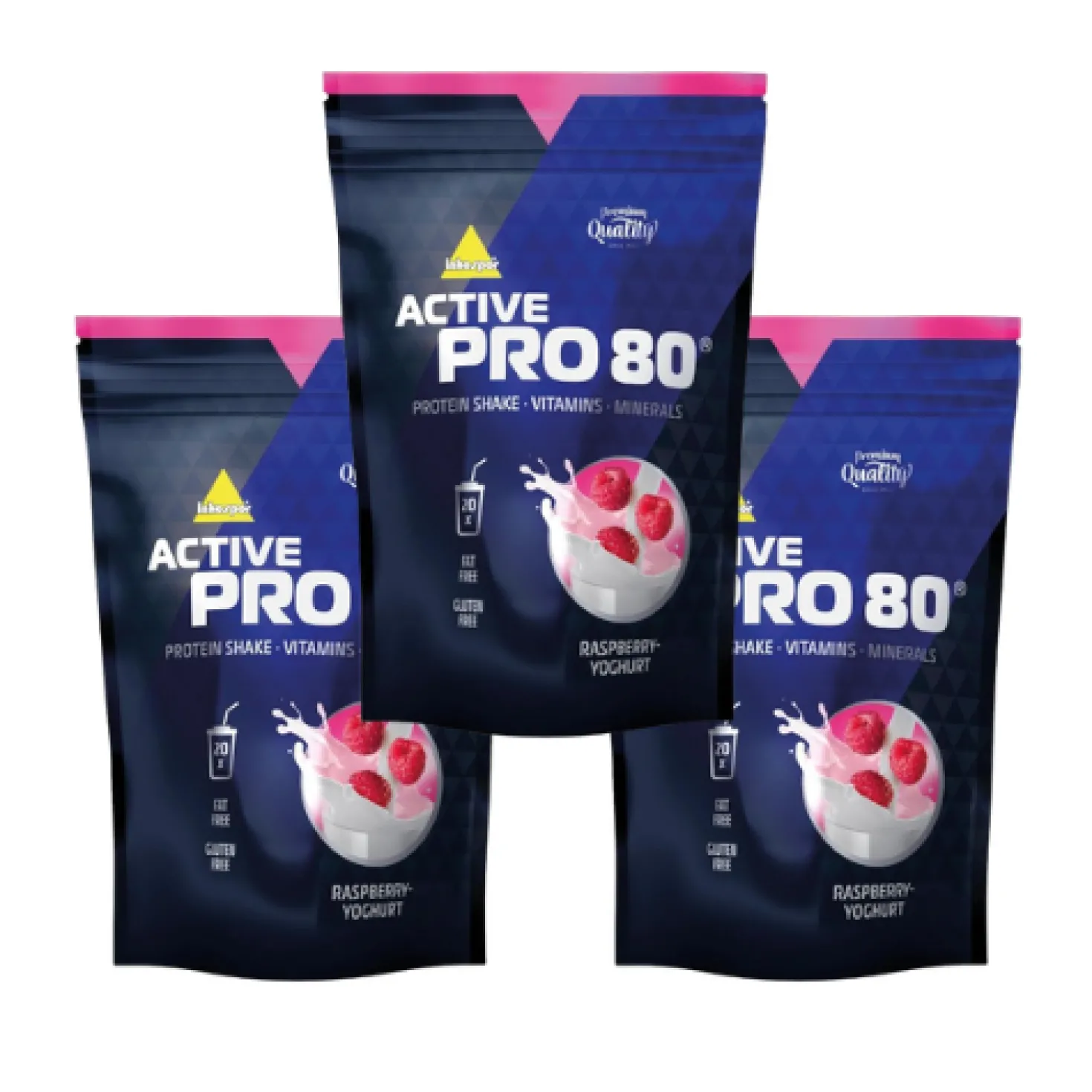 3 x Active Pro 80 (3x500g)