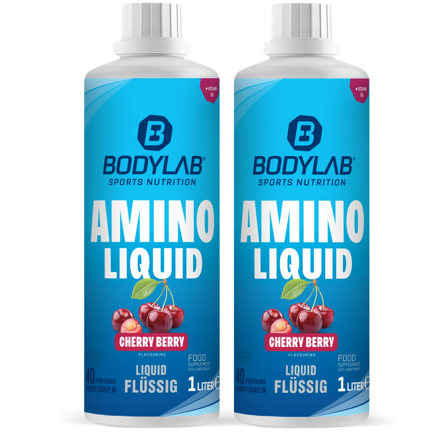 2 x Amino Liquid Cherry Berry (1000ml)