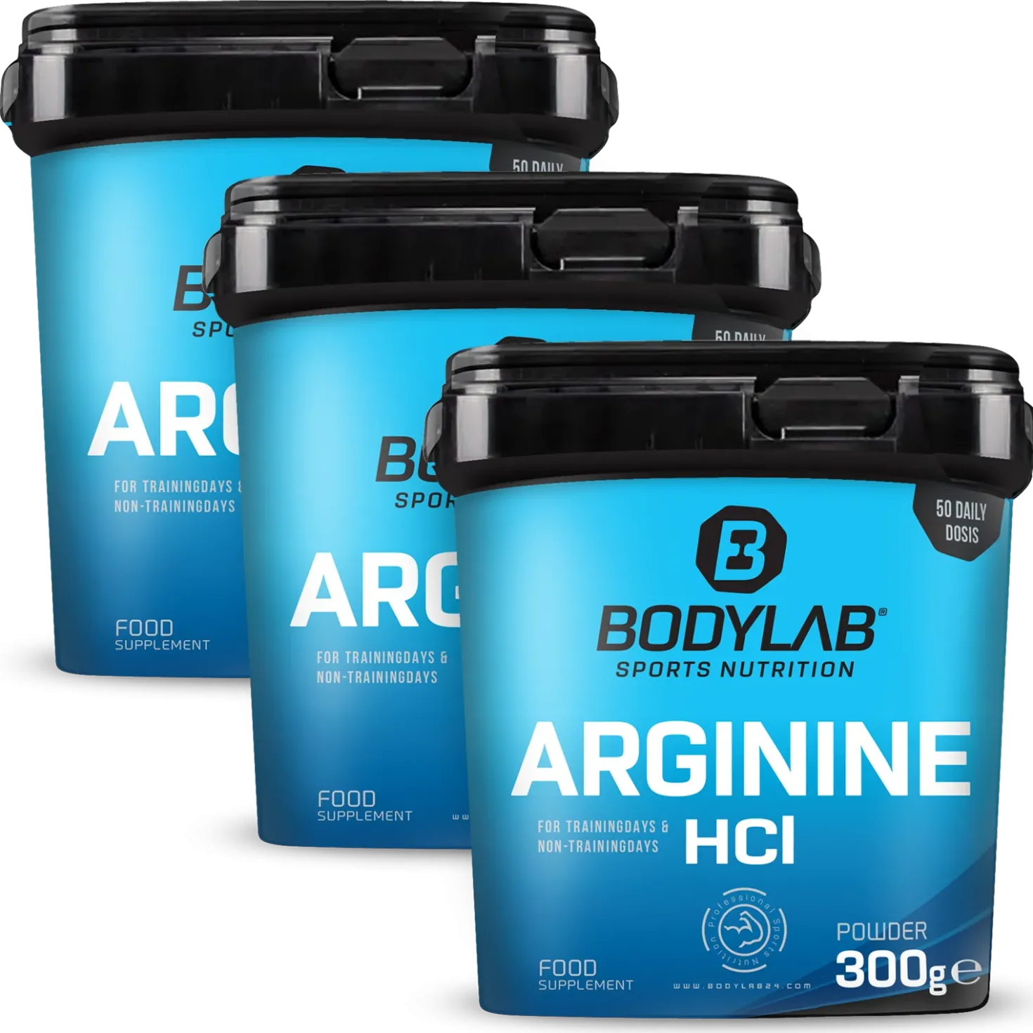3 x Arginine HCl Powder (3 x 300g)