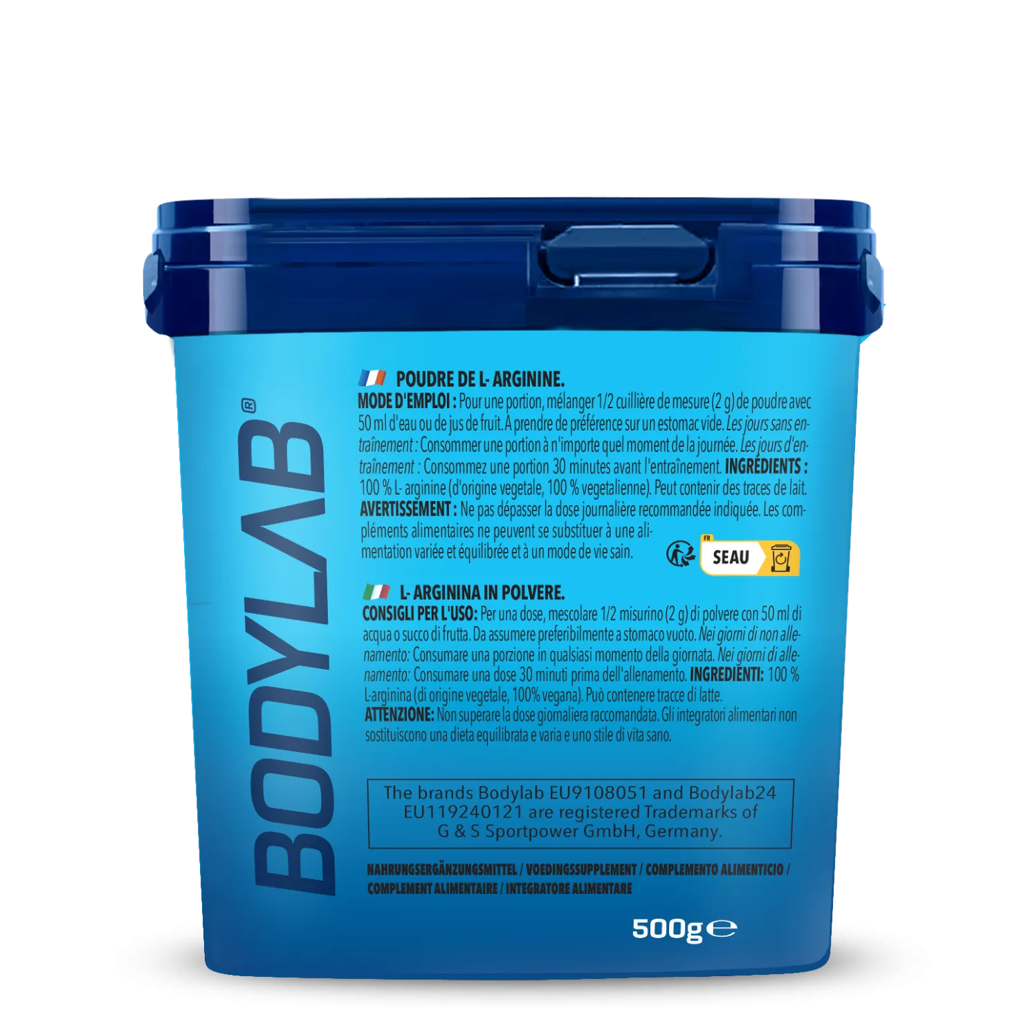 3 x Arginine Powder (je 500g)
