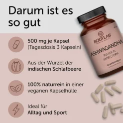 2 x Ashwagandha Pulver in Kapselform (2 x 150 Kapseln)