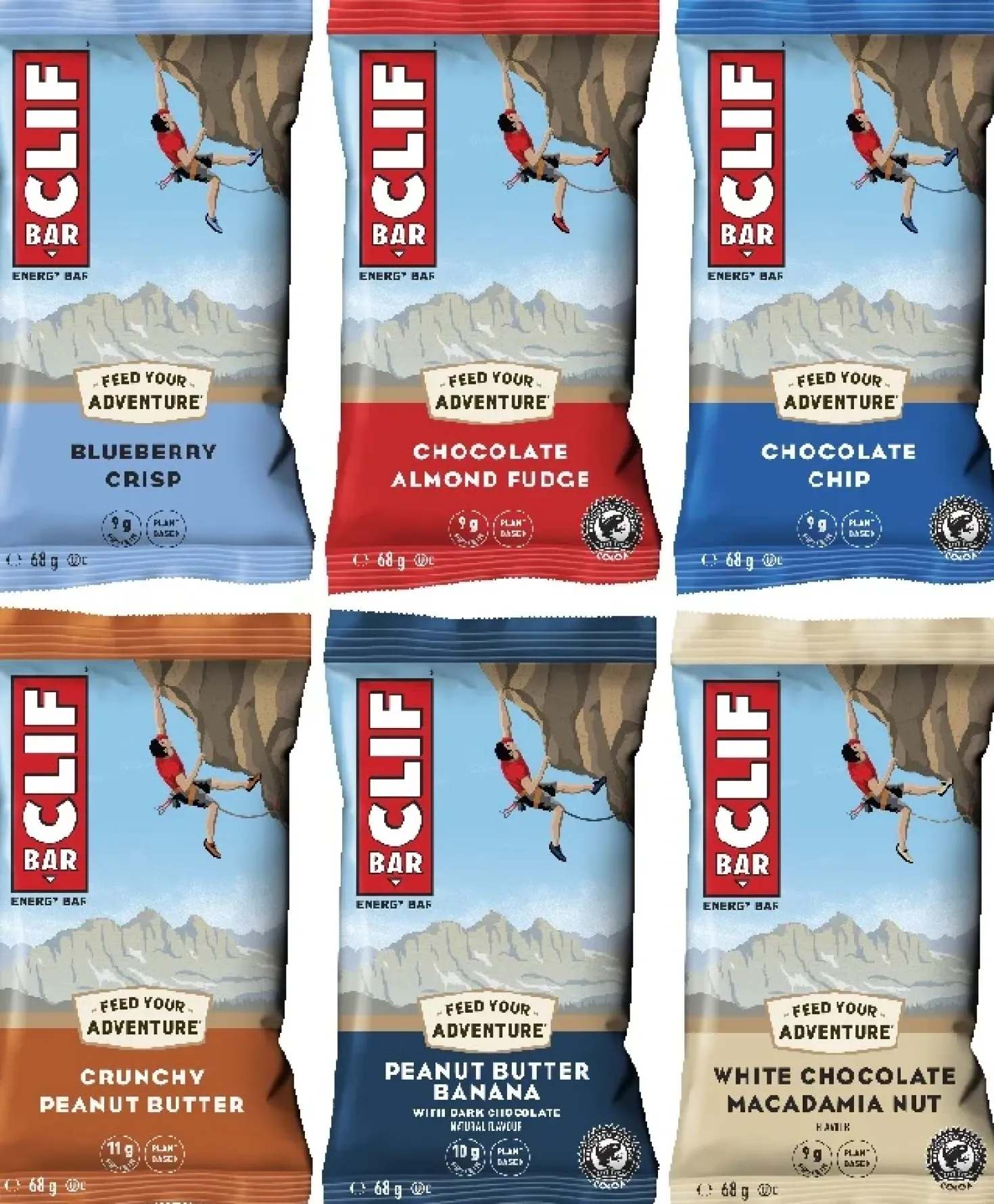 6 x Bar Mixed (6x68g)