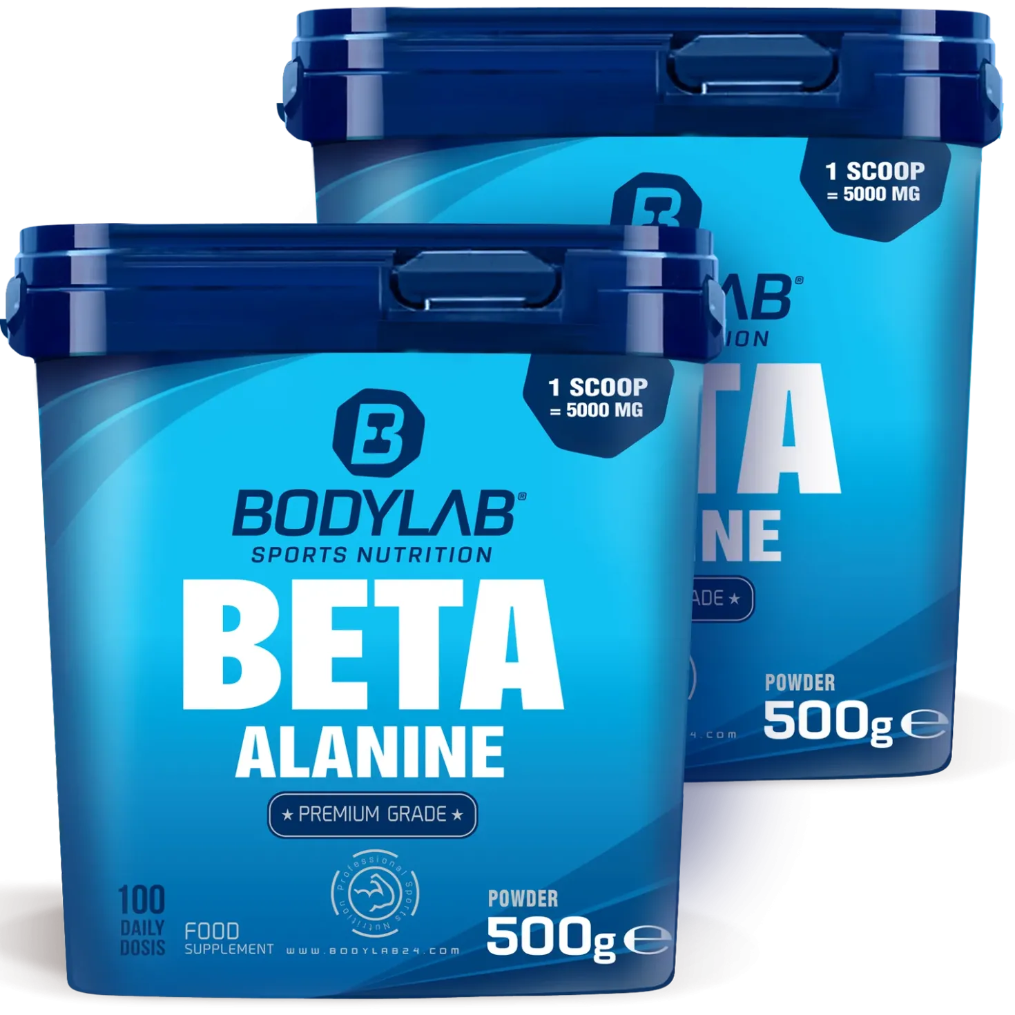 2 x Beta-Alanine (je 500g)