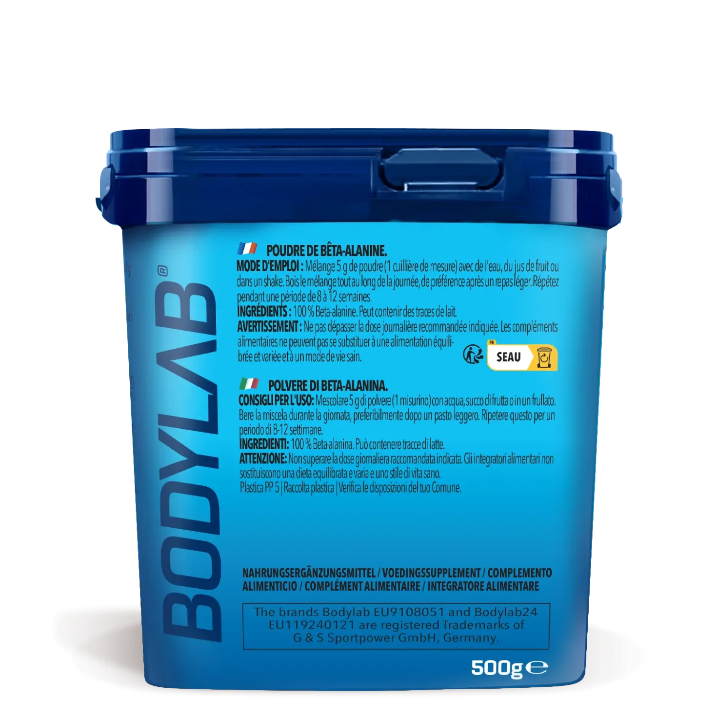 2 x Beta-Alanine (je 500g)