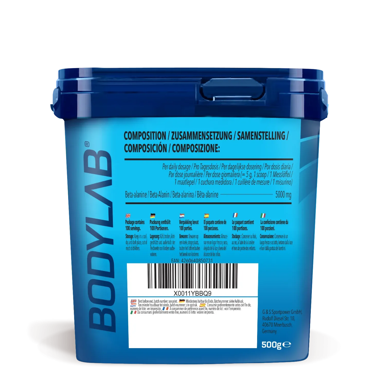2 x Beta-Alanine (je 500g)