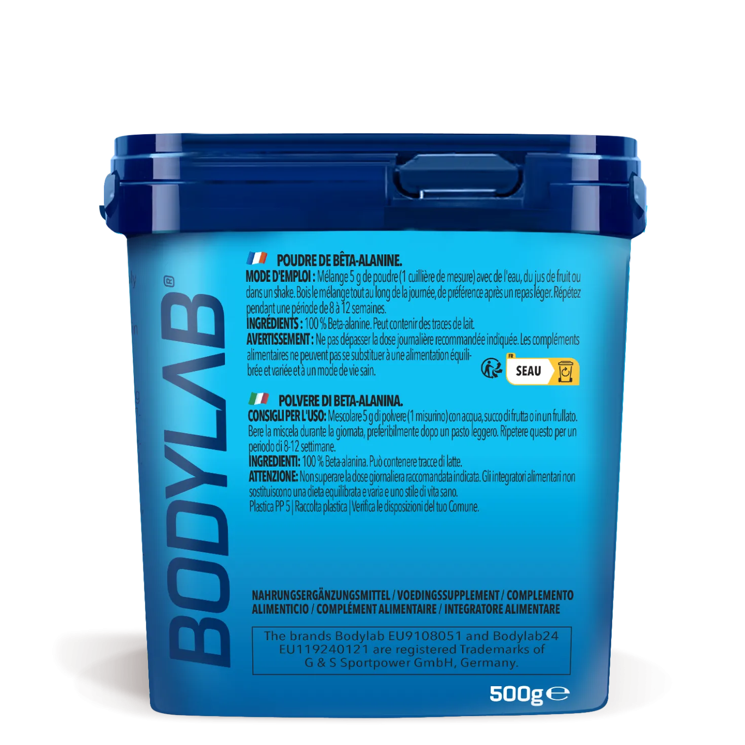 3 x Beta-Alanine (je 500g)
