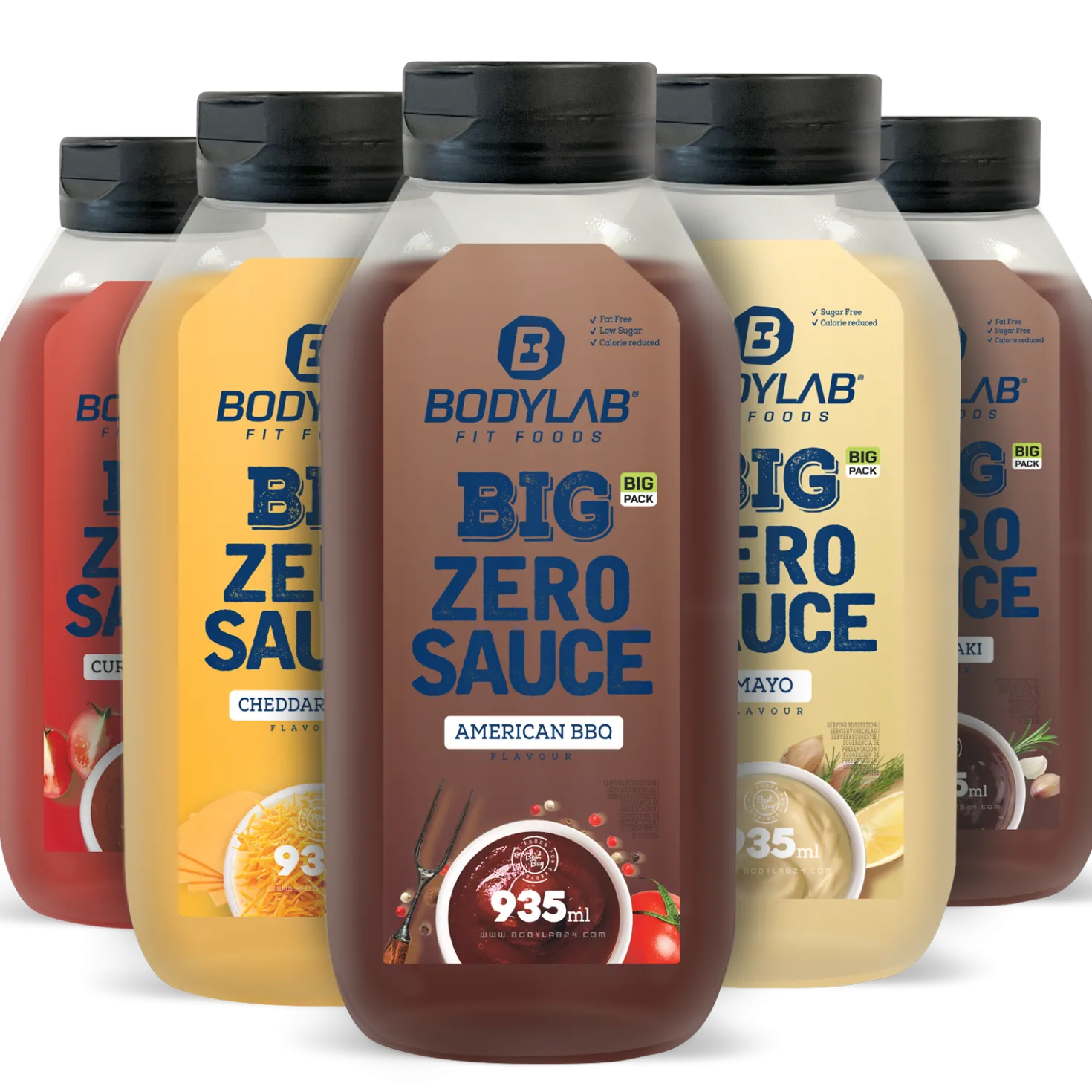 5 x Big ZERO Sauce (je 935ml)