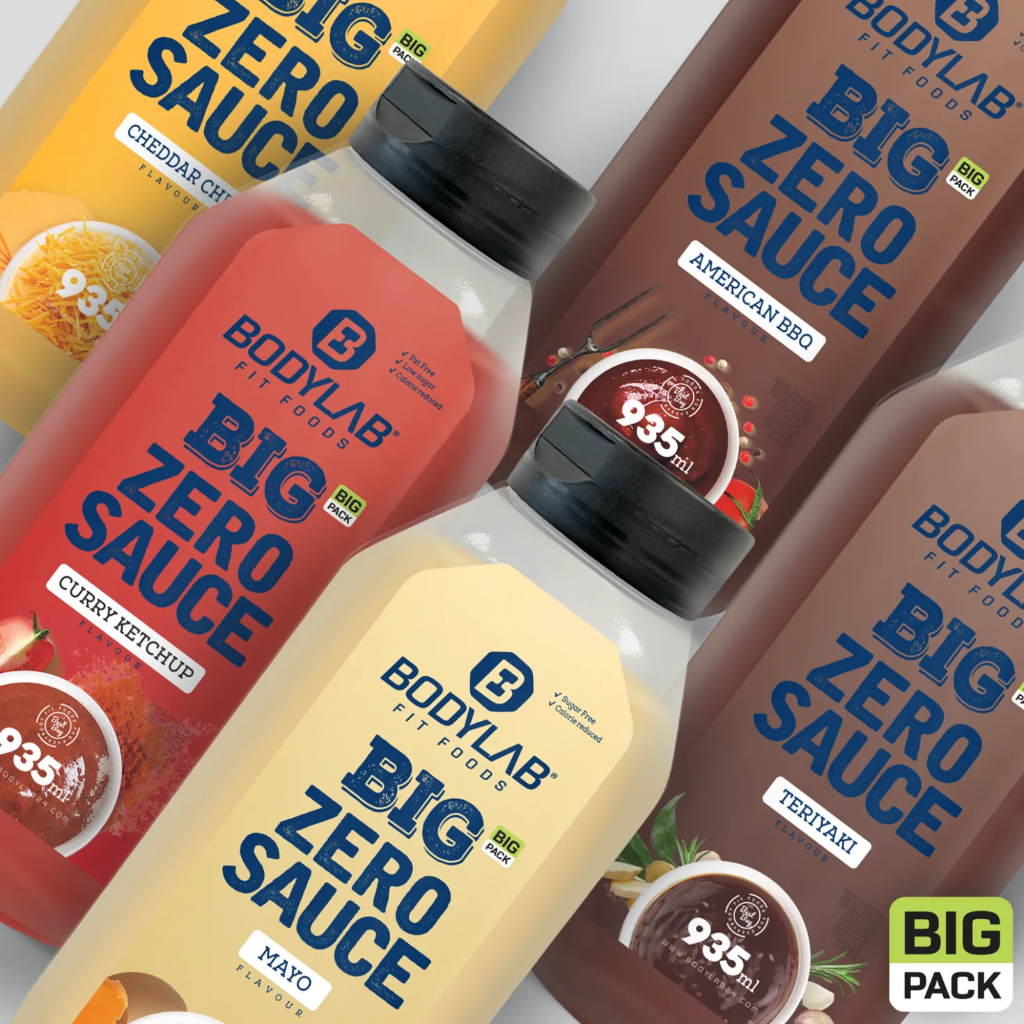 5 x Big ZERO Sauce (je 935ml)