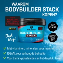 3 x Bodybuilder Stack (210 Kapseln)