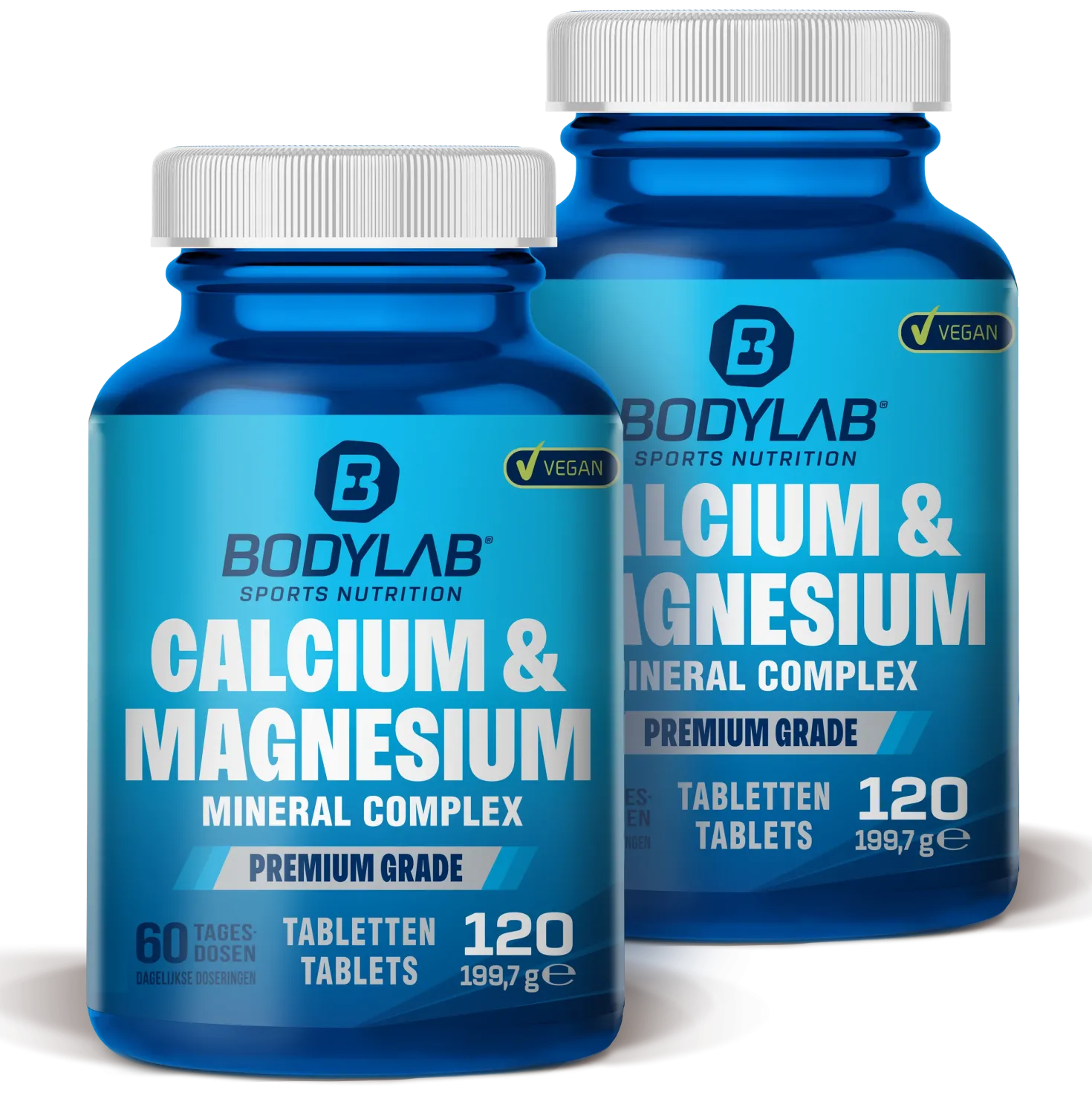 2 x Calcium & Magnesium Complex (120 Tabletten)