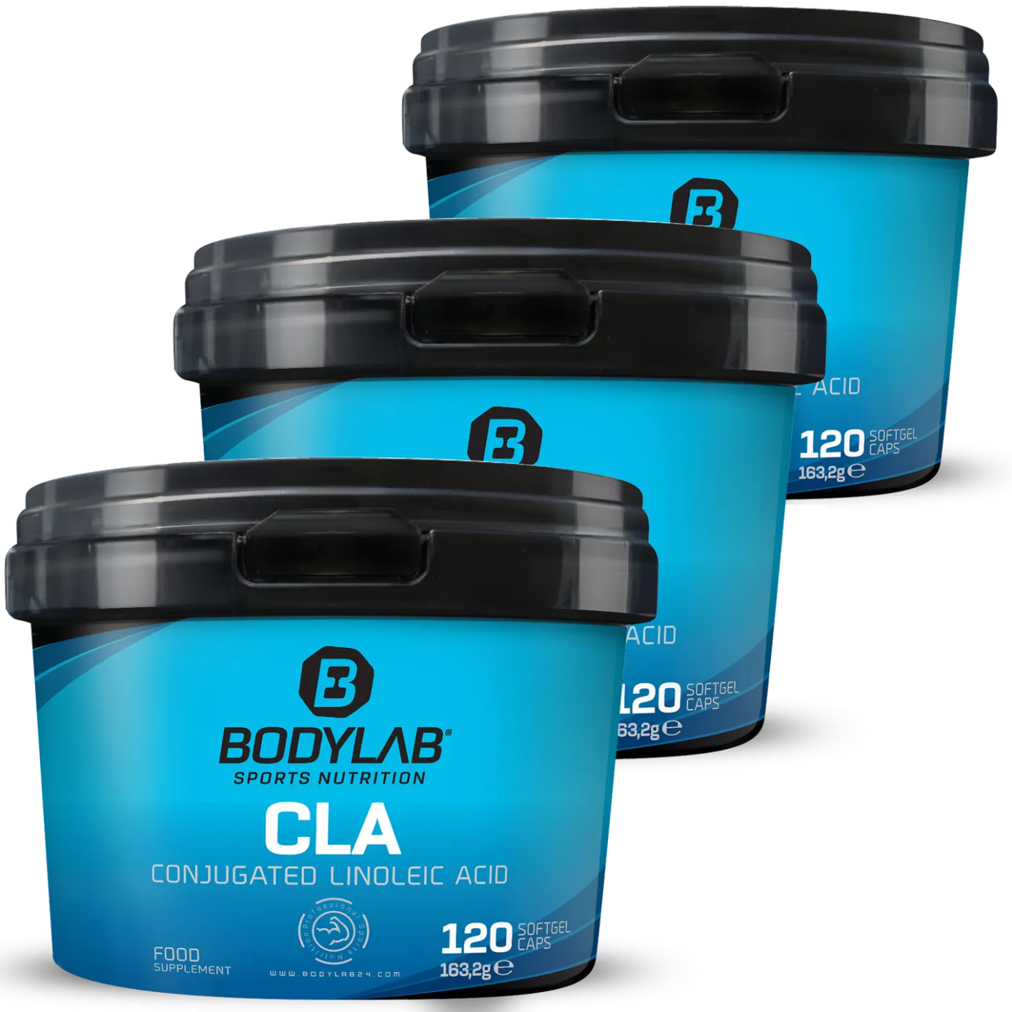 3 x CLA (je 120 Kapseln)
