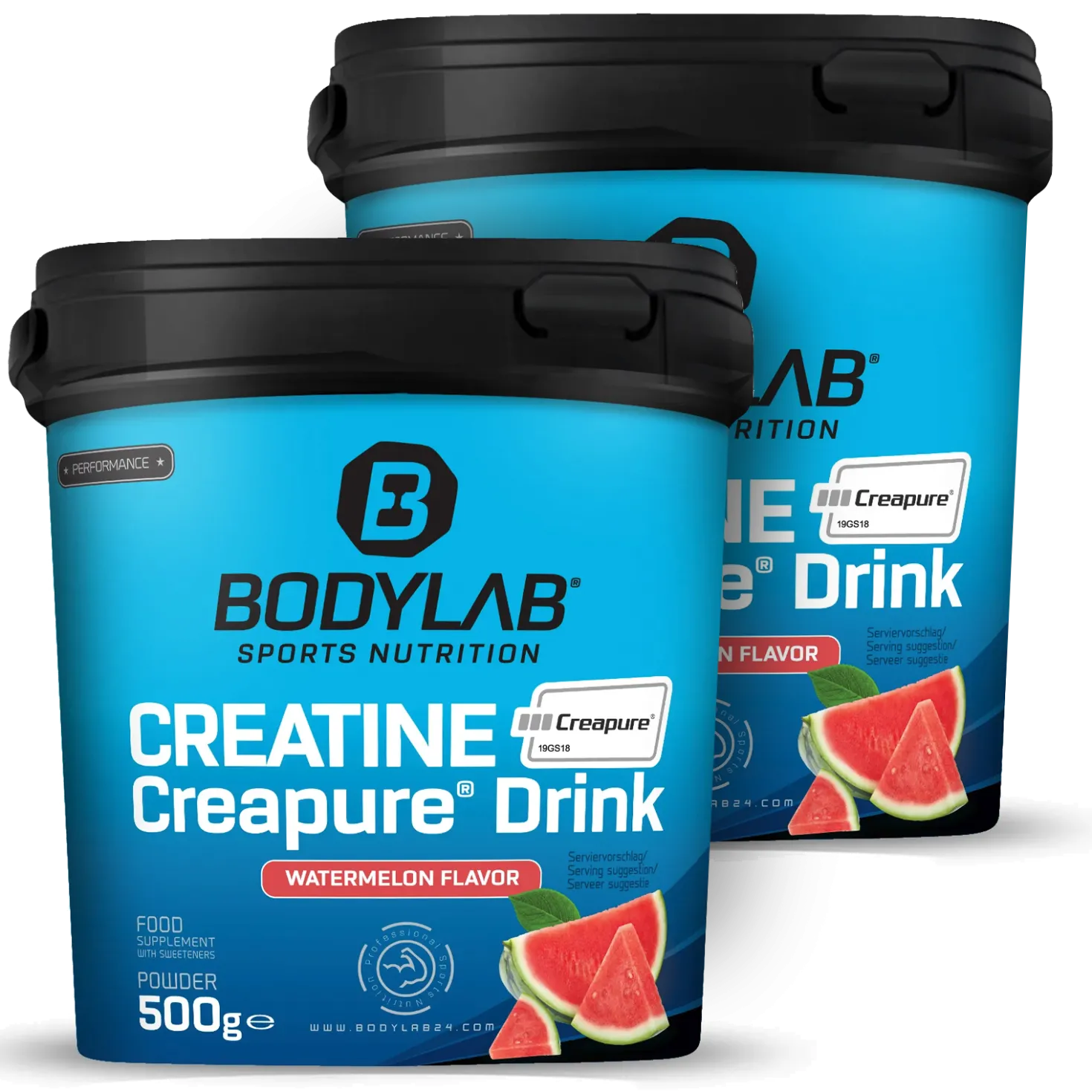 2 x Creatine Creapure® Drink (je 500g)