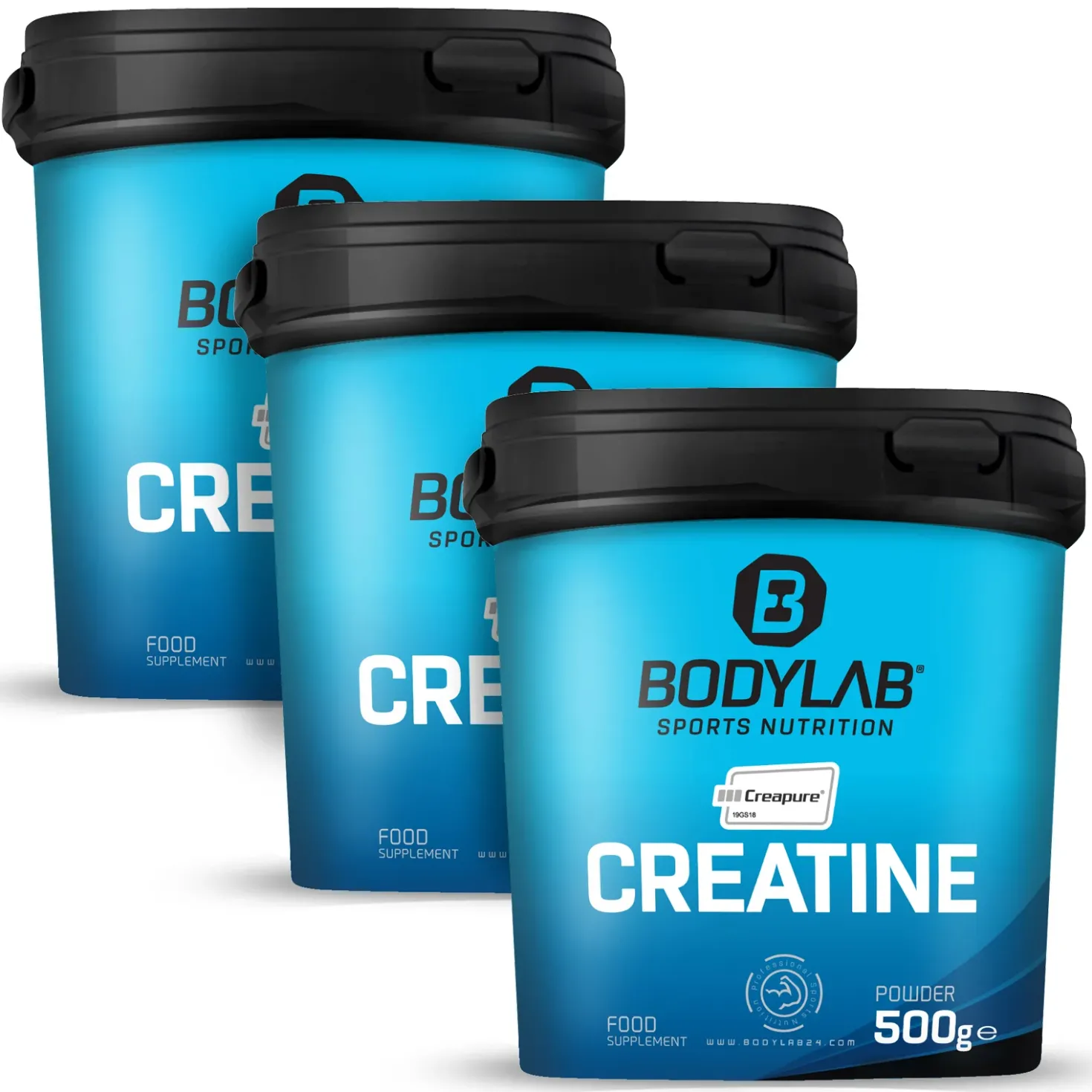 3x Creatine (Creapure®) (3x500g)