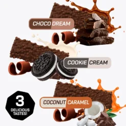 2 x Crunchy Protein Bar Deluxe (je 12x65g)