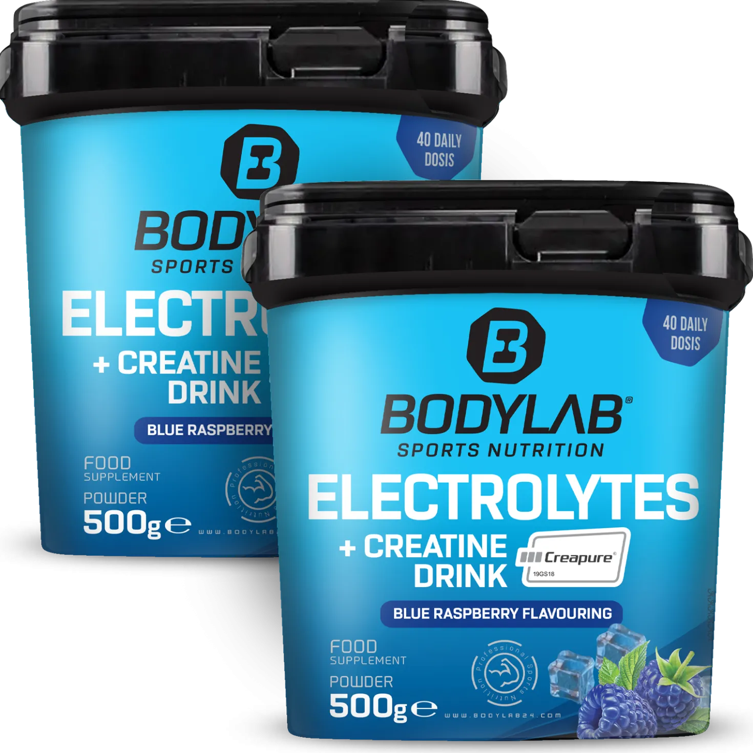 2 x Electrolytes + Creatine Drink (je 500g)