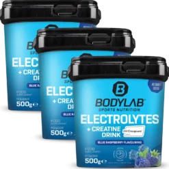 3 x Electrolytes + Creatine Drink (je 500g)