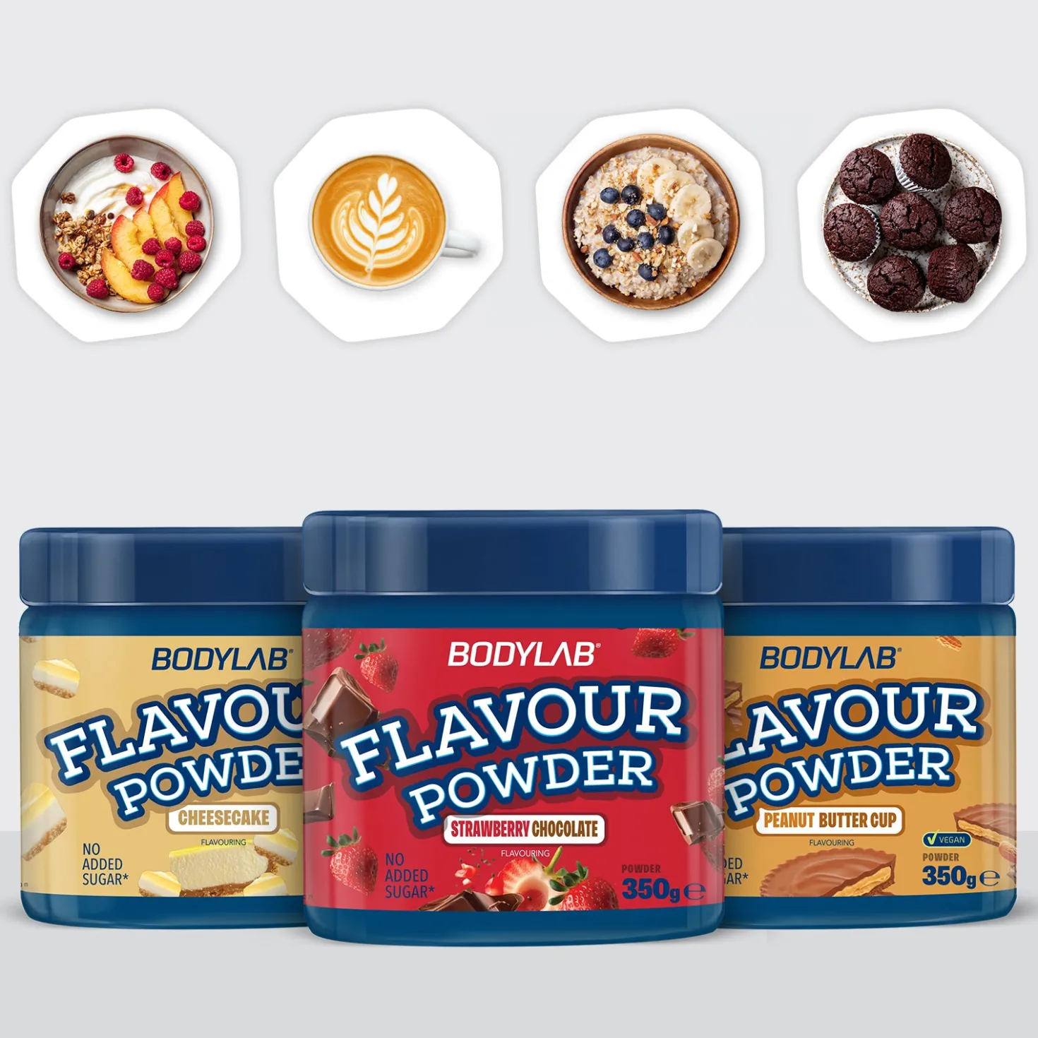 2 x Flavour Powder (350g)