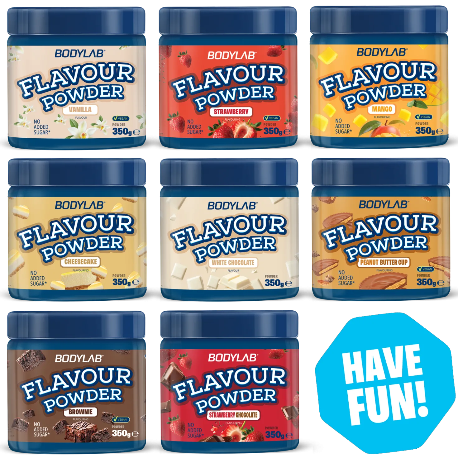 2 x Flavour Powder (350g)
