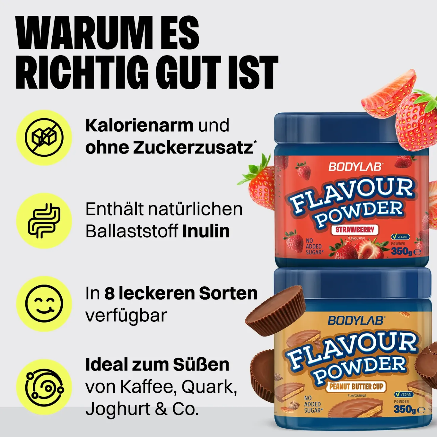 3 x Flavour Powder (350g)
