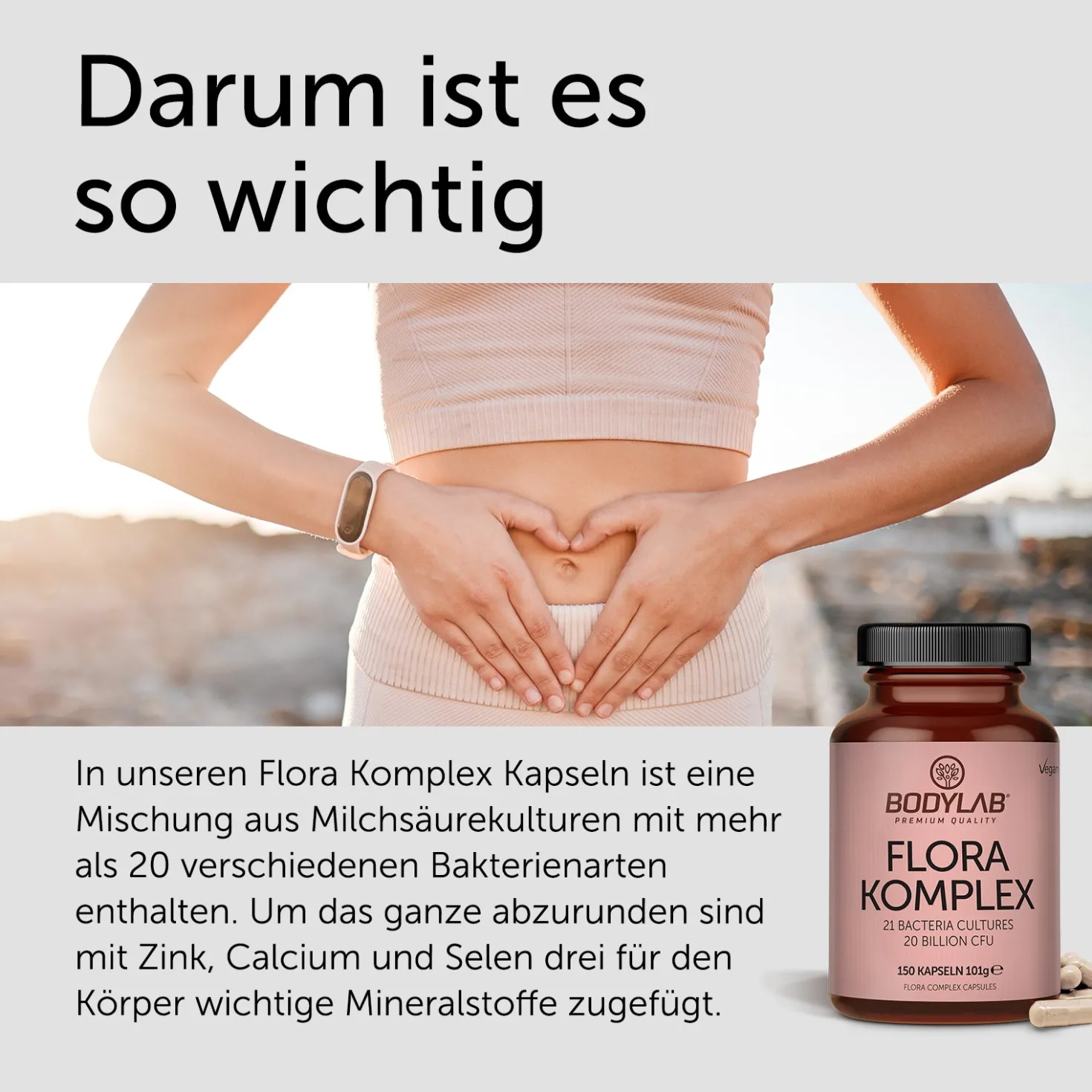 3 x Flora Complex / Komplex (3 x 150 Kapseln)