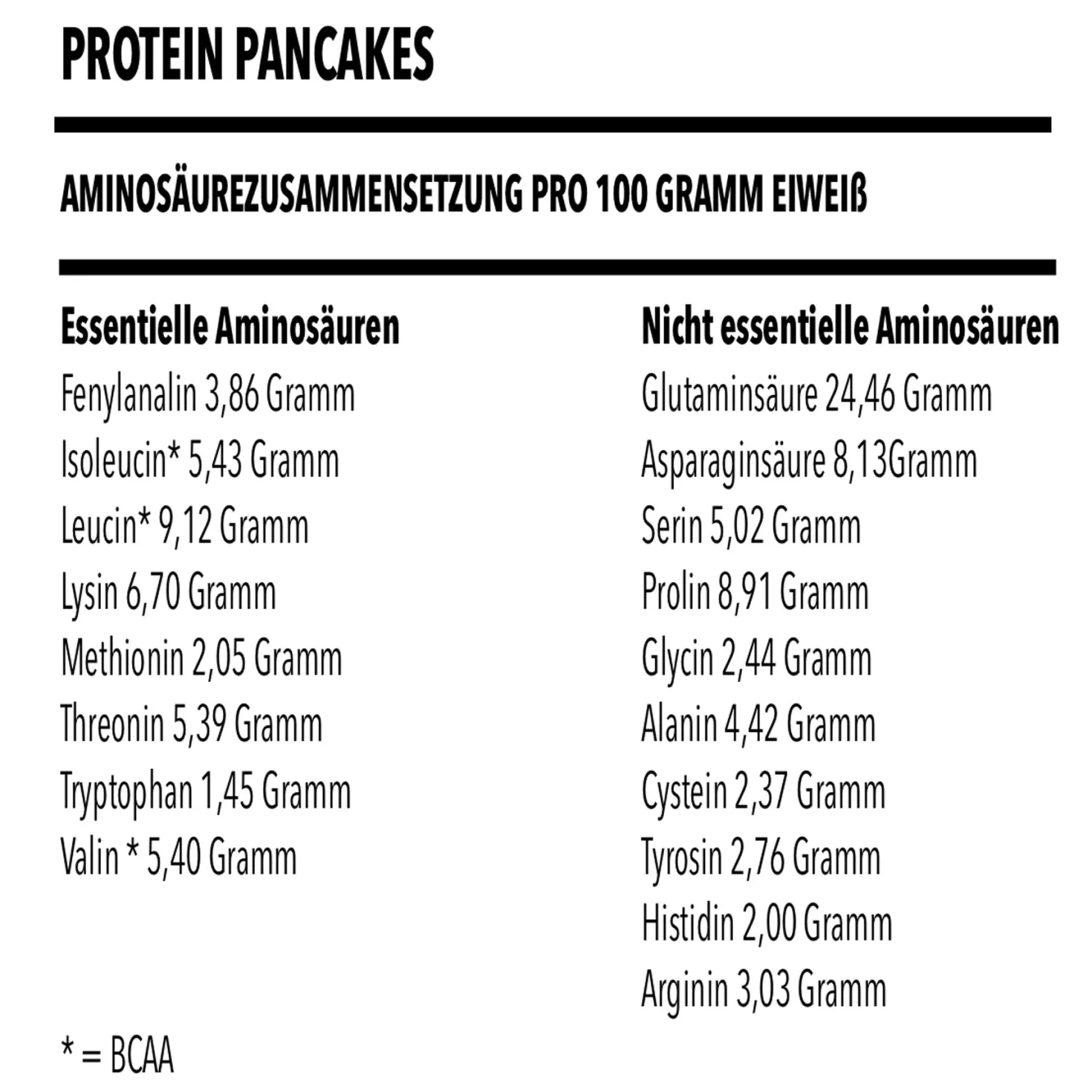 2 x 1000g Protein-6 Pancake Powder