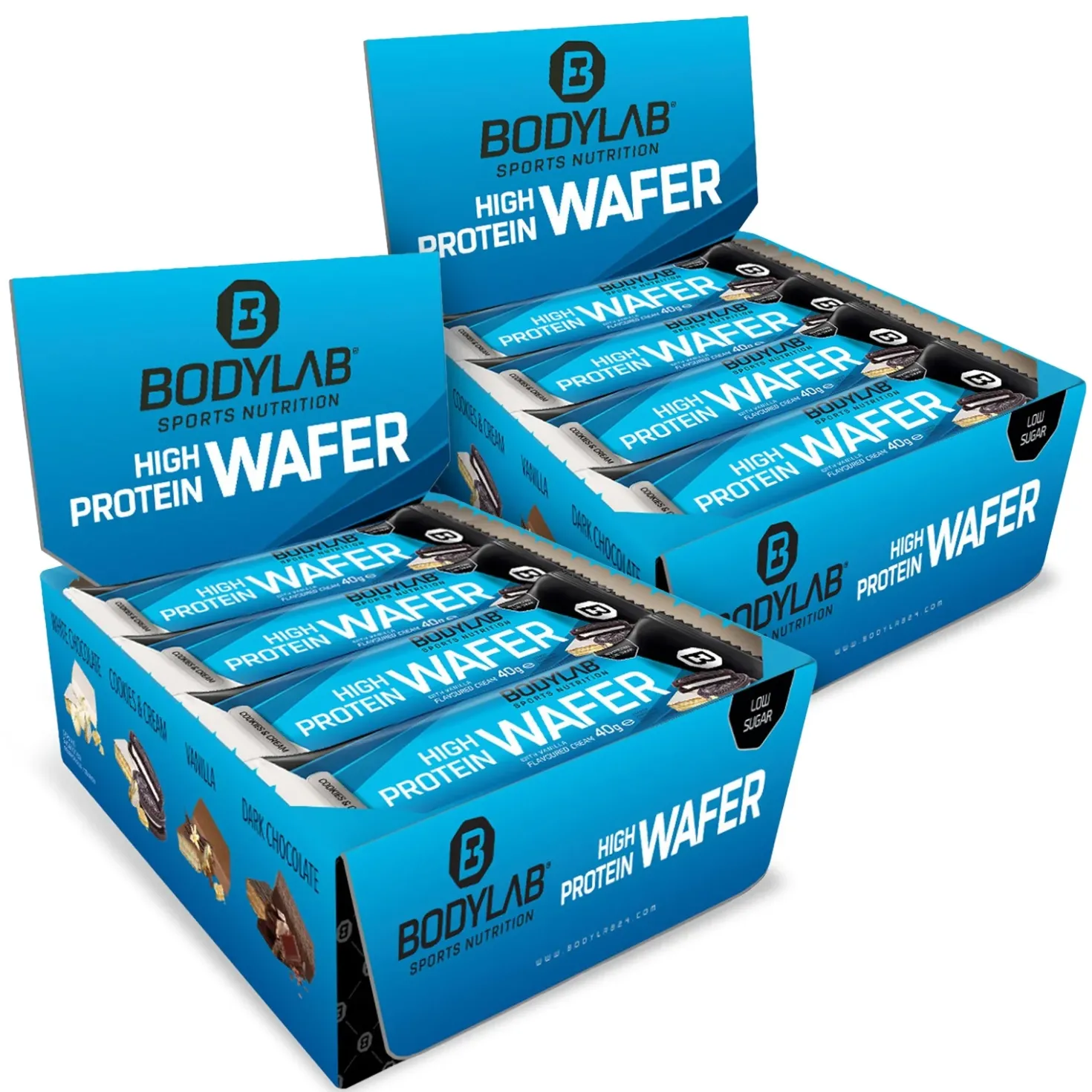 2 x High Protein Wafer (12x40g)