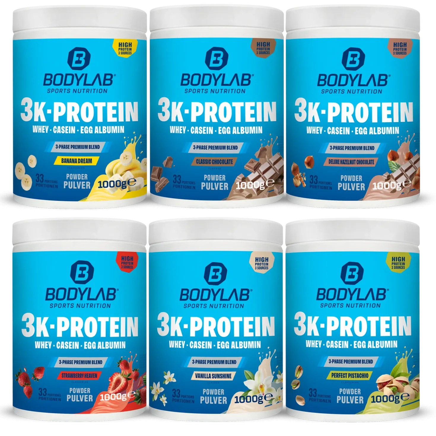 2 x 3K-Protein (1000g)
