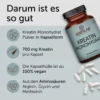 2 x Kreatin Monohydrat (2 x 180 Kapseln)