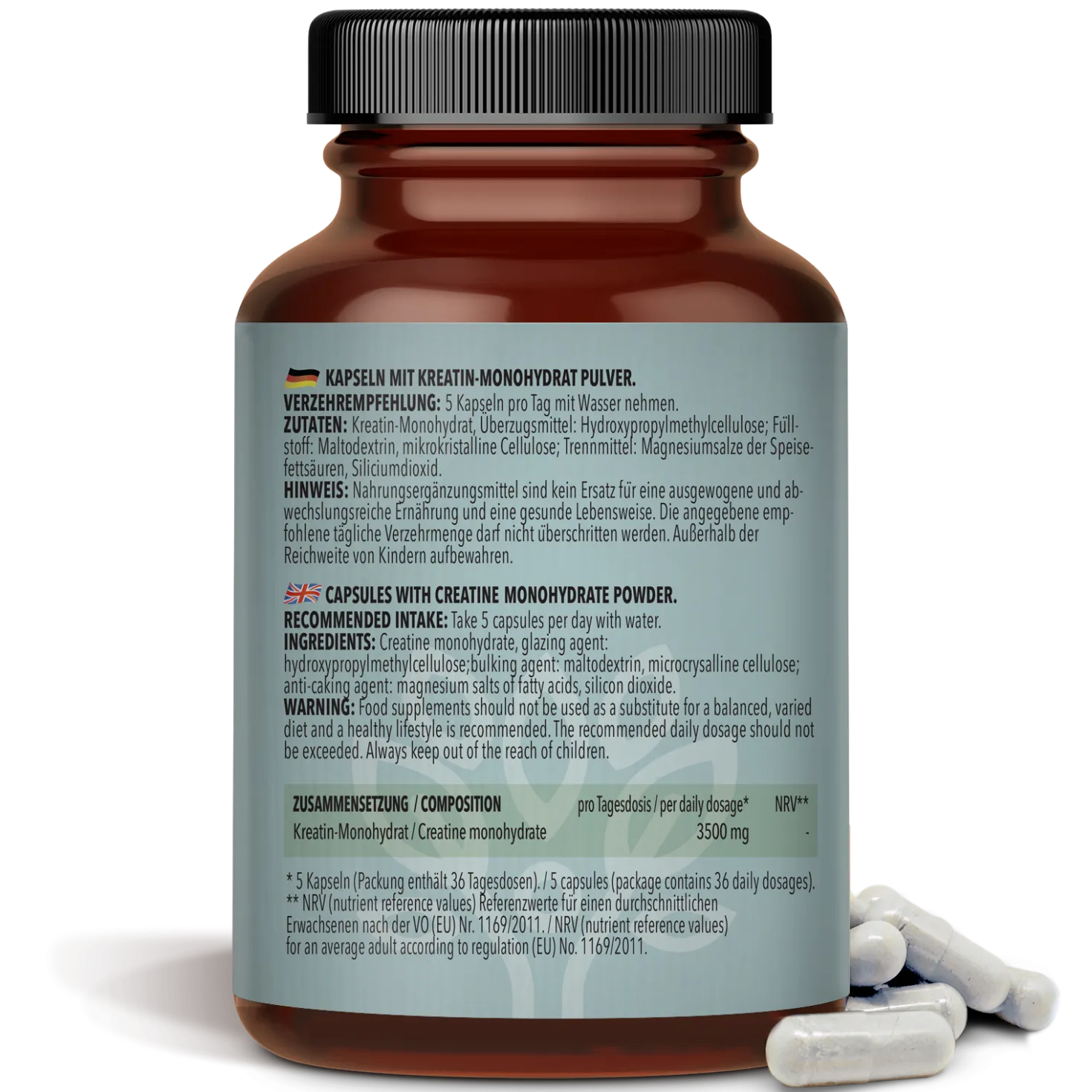 2 x Kreatin Monohydrat (2 x 180 Kapseln)