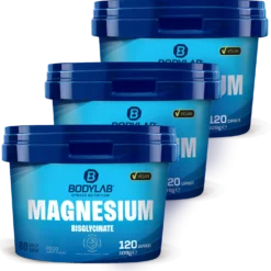 3 x Magnesium Bisglycinate (120 Kapseln)