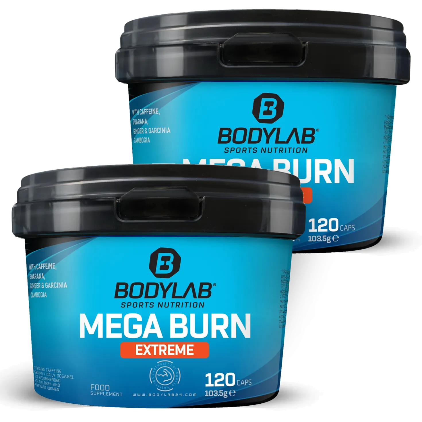 2 x Mega Burn Extreme (je 120 Kapseln)