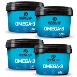 4 x Omega-3 (je 120 Kapseln)
