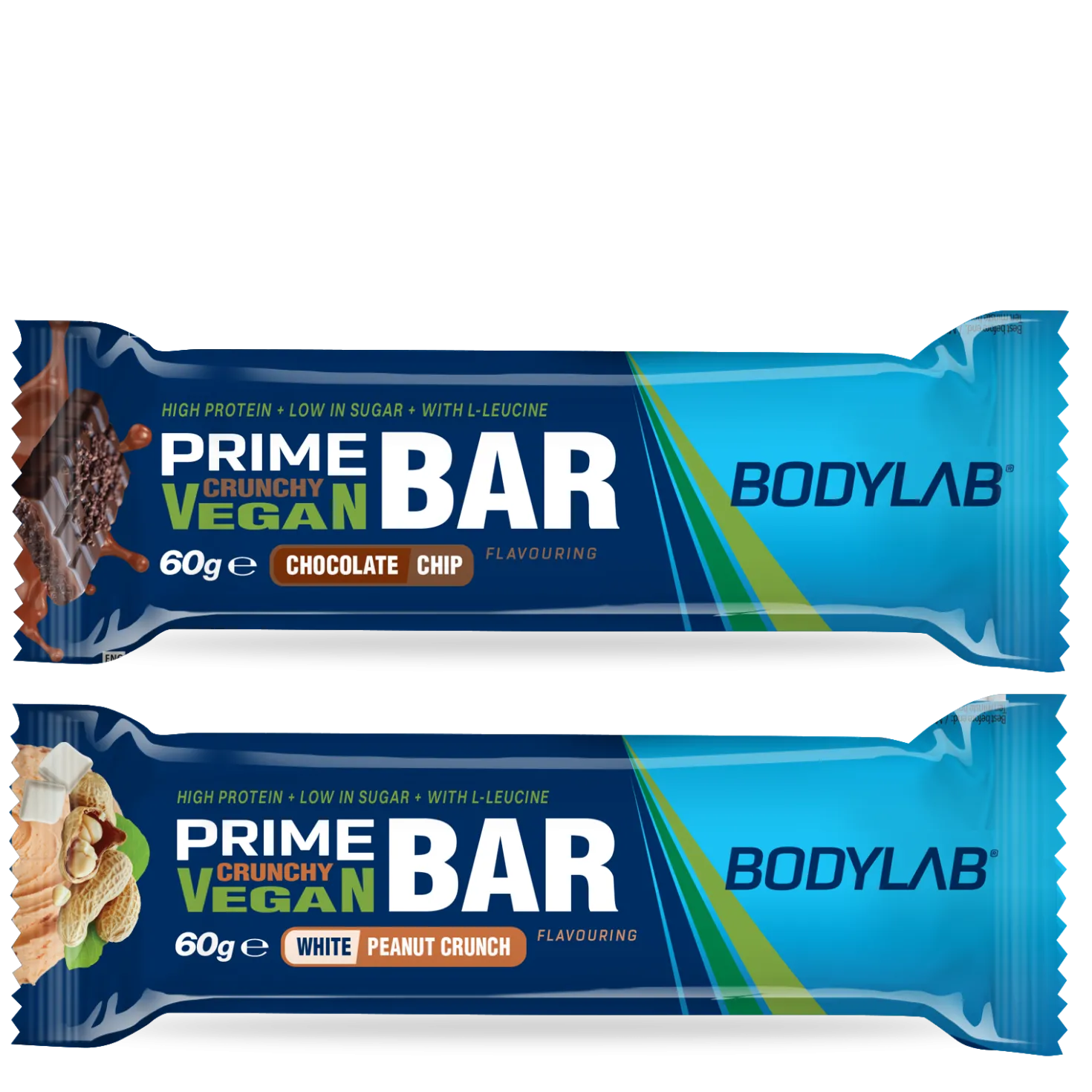 2 x Prime Crunchy Vegan Bar (12x60g)