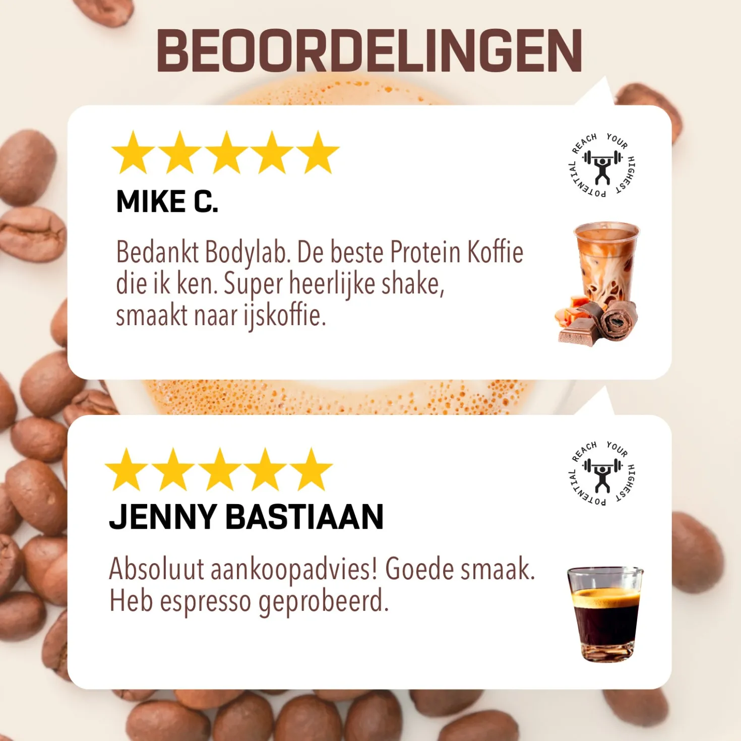 2 x Protein Coffee (1000g)