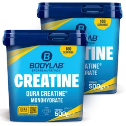 2 x QURA Creatine™ Monohydrate (500g)