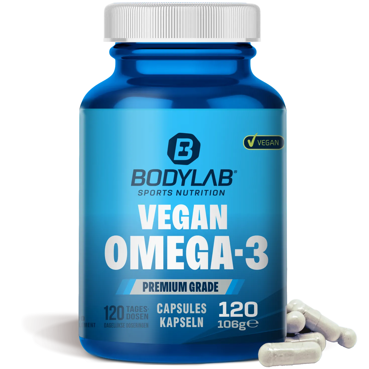 3 x Vegan Omega 3 (120 Kapseln)
