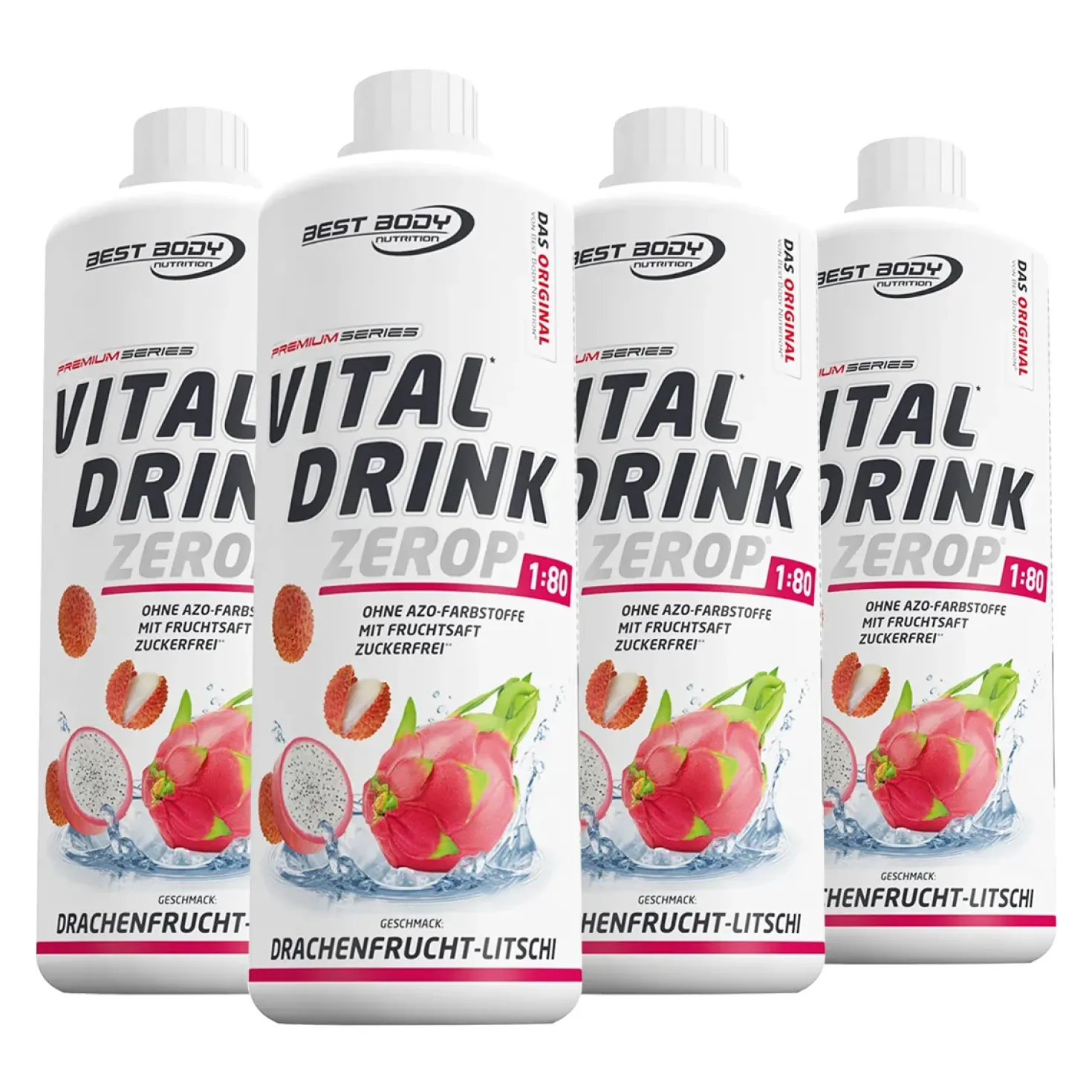 4 x Vital Drink Zerop (4x1000ml)
