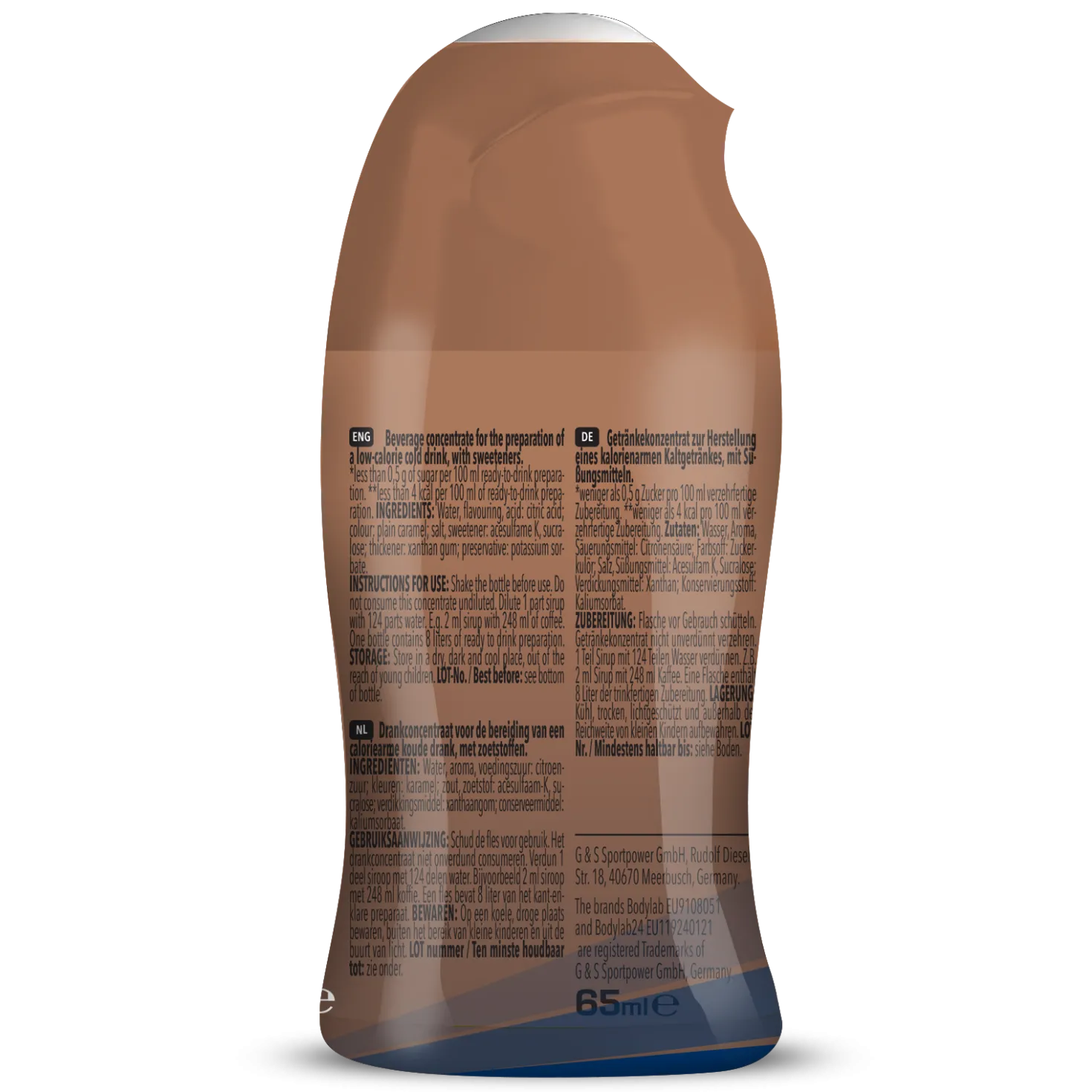 Zero Barista Sirup Bomb (65ml)