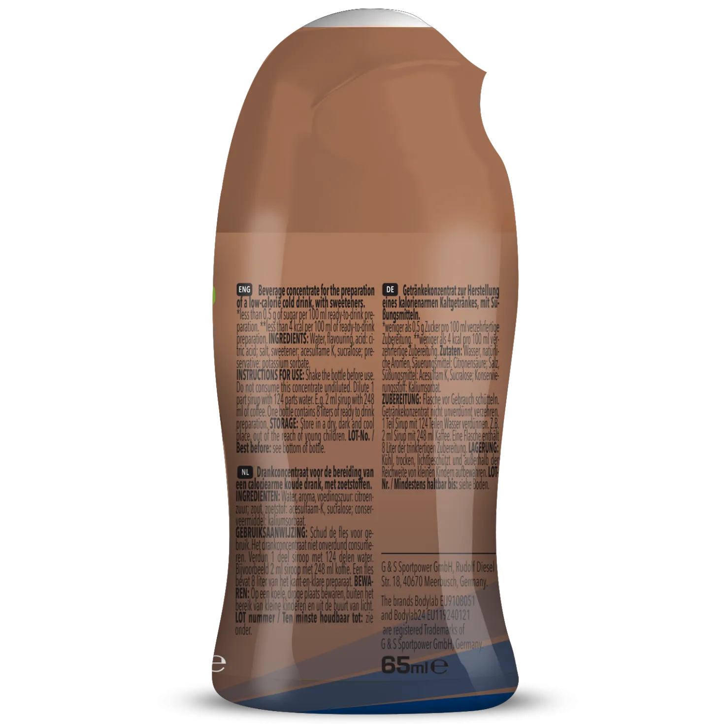 Zero Barista Sirup Bomb (65ml)