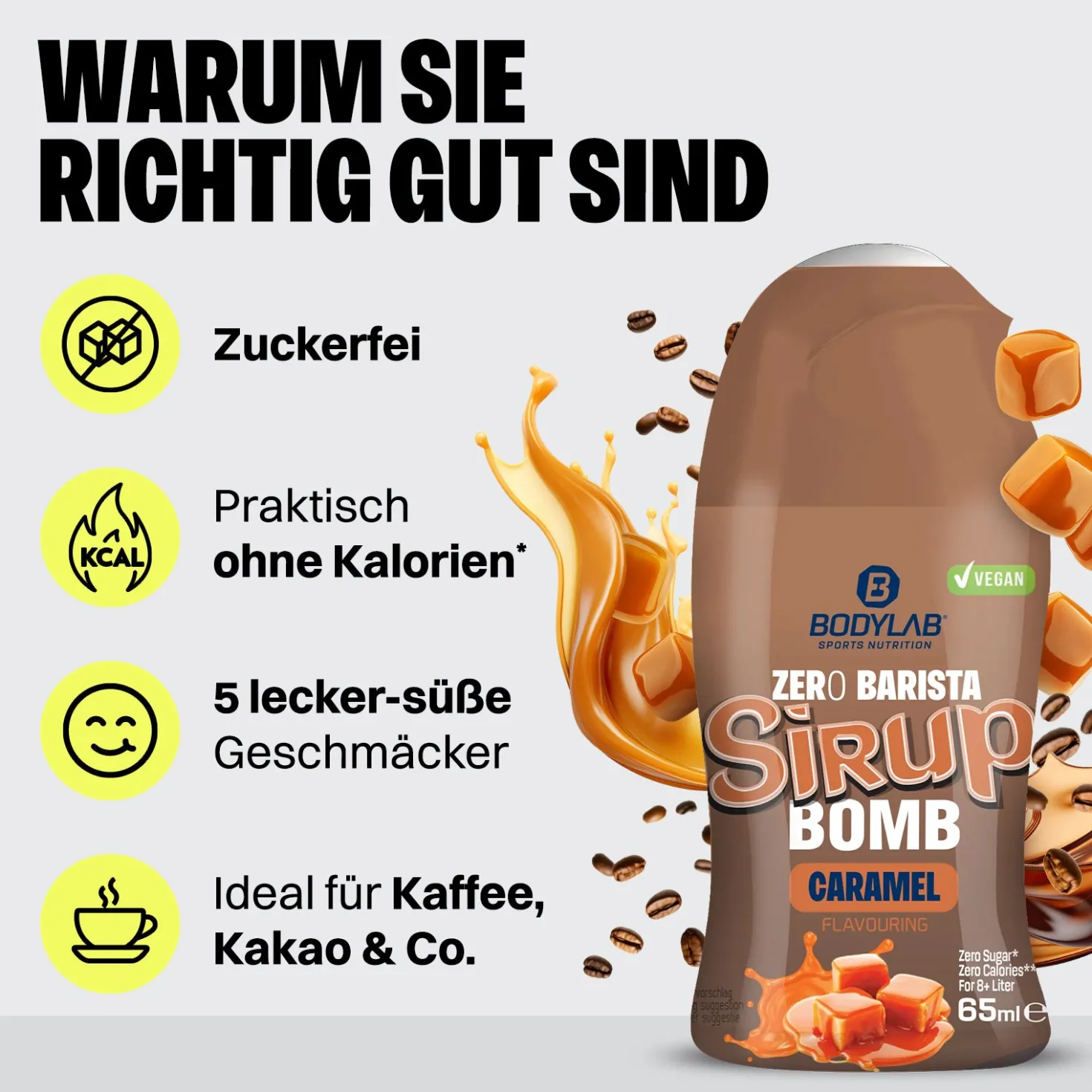 Zero Barista Sirup Bomb (65ml)