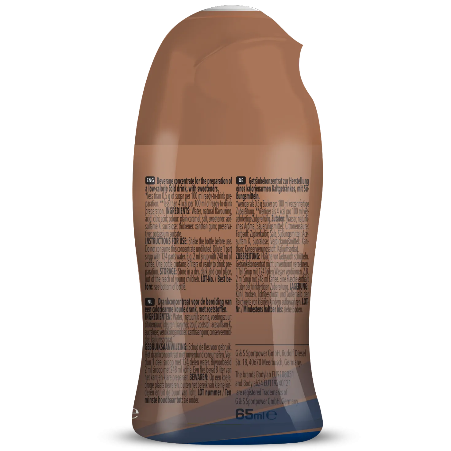 Zero Barista Sirup Bomb (65ml)