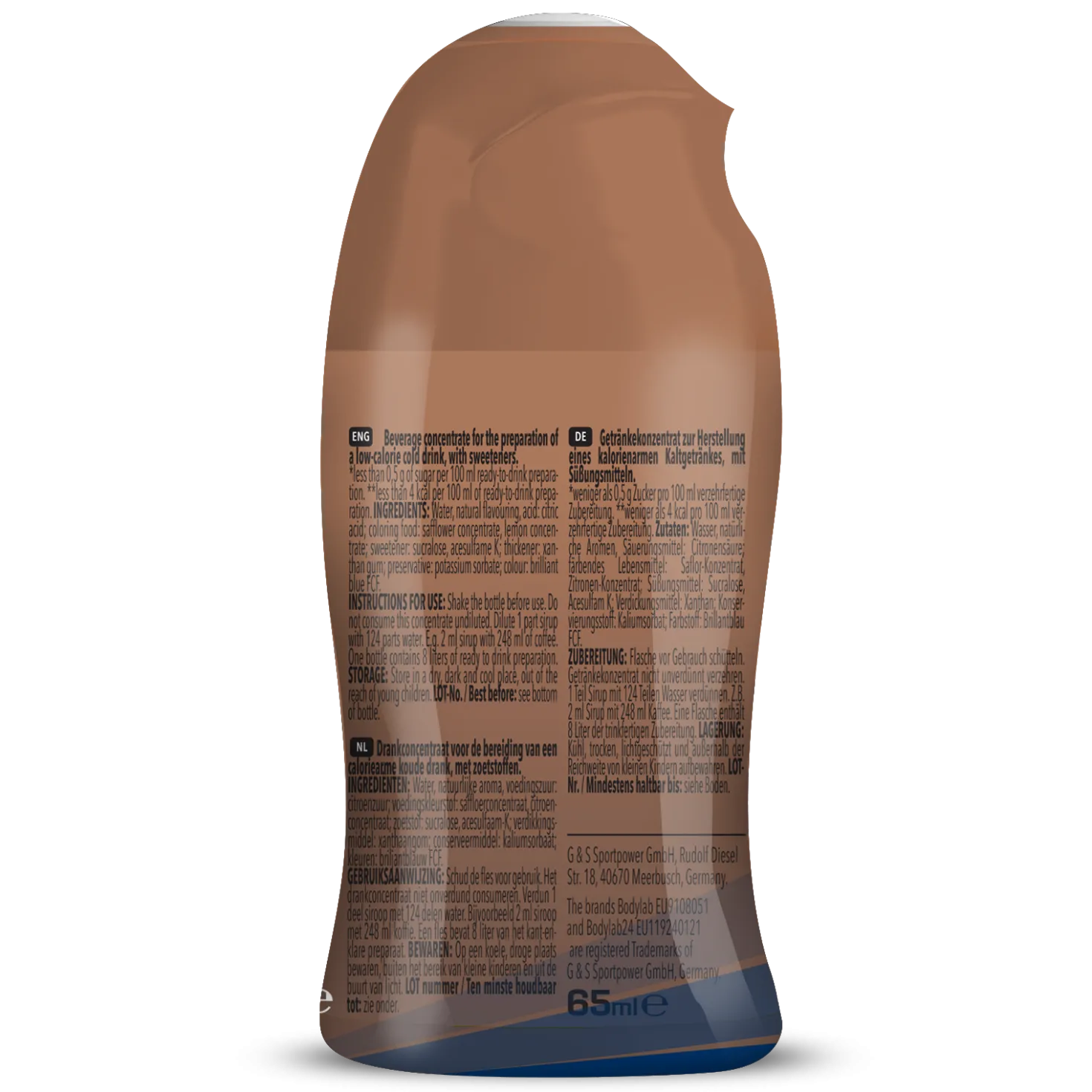 Zero Barista Sirup Bomb (65ml)