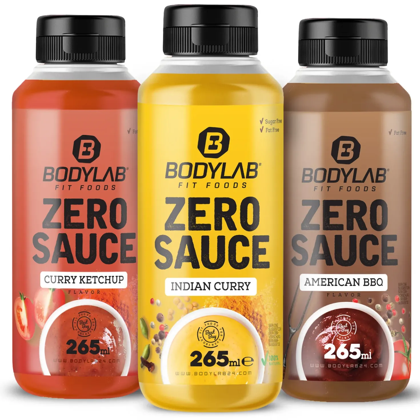Zero Saucen 3er Set (3x265ml)