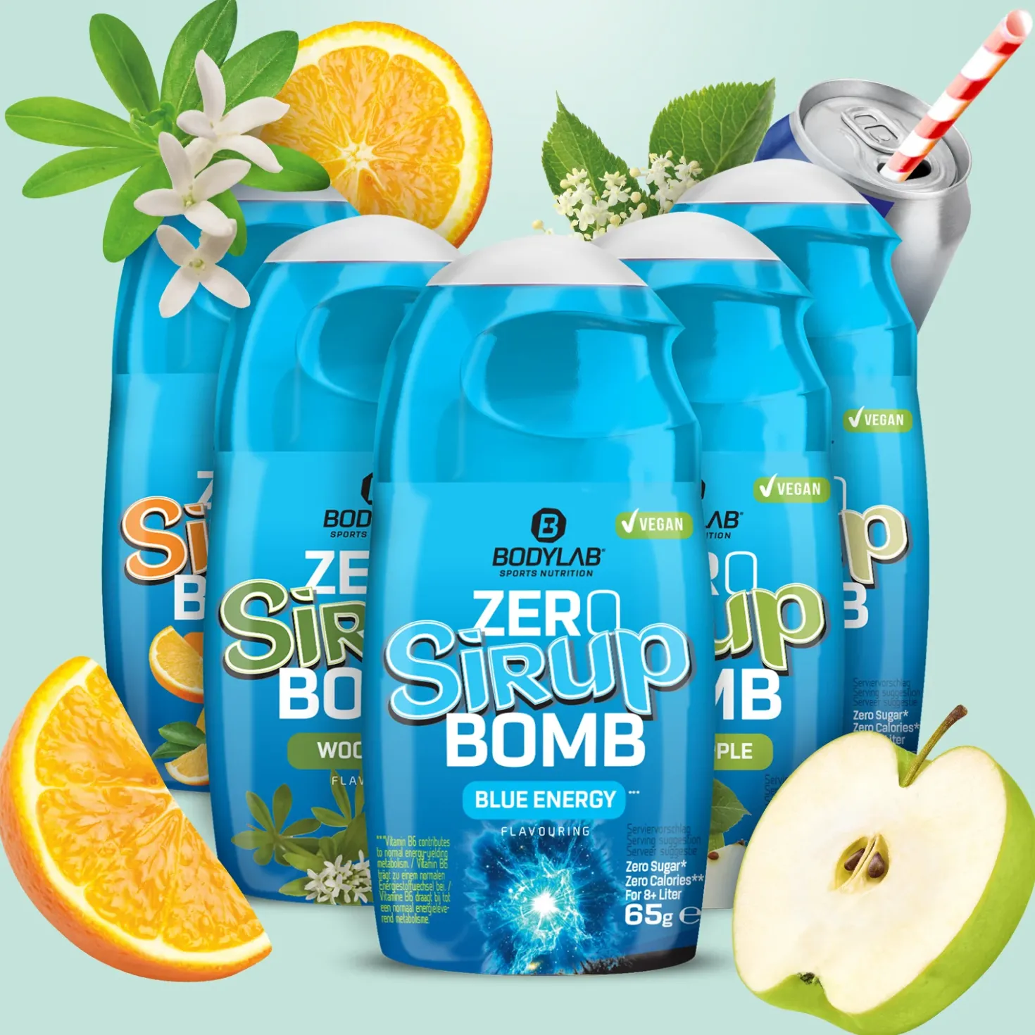 ZERO Sirup BOMB 1.0 - 4.0 Box (5x65ml)