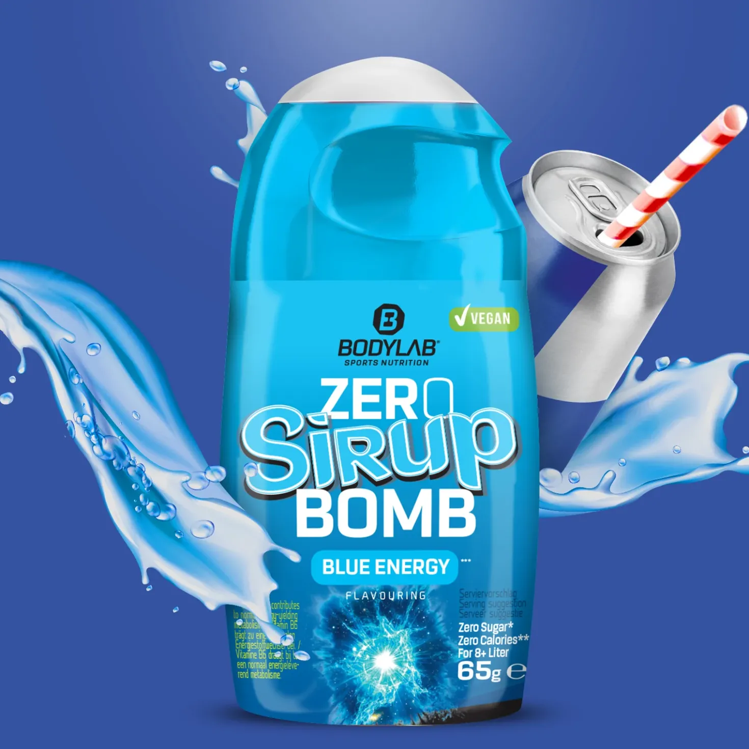 ZERO Sirup BOMB 1.0 - 4.0 Box (5x65ml)